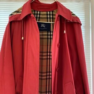 BURBERRY rain coat